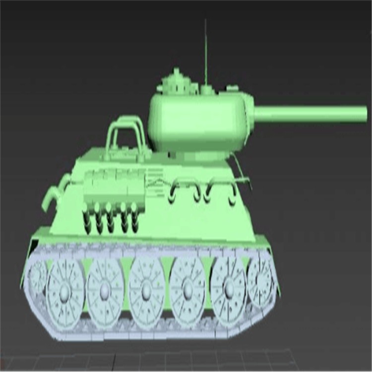 华亭充气军用坦克模型